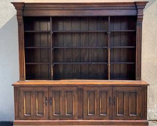 Wooden Sideboard And Apothecary