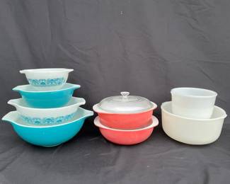 Glass Mixing Bowls And Casserole Bowls