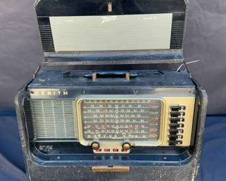 Zenith Transoceanic Portable Radio