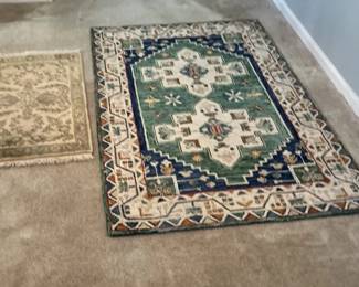 Two Woven Rugs