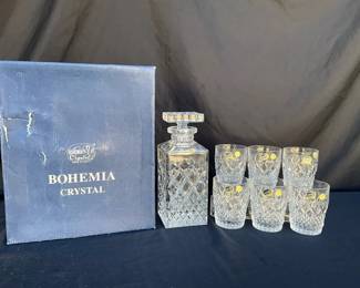 Vintage Bohemia Whiskey Set