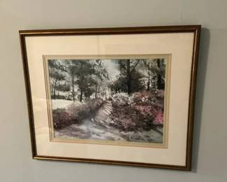Forest Garden Print By Donald Voorhees