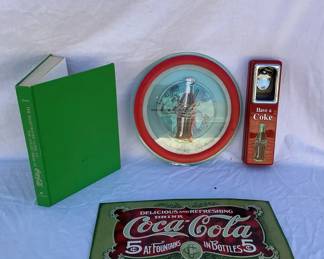 Vintage CocaCola Decor And Book