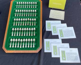 State Flower Spoon Miniatures