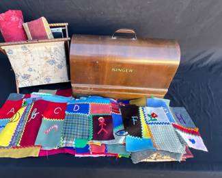 Vintage Singer Sewing Machine Friends