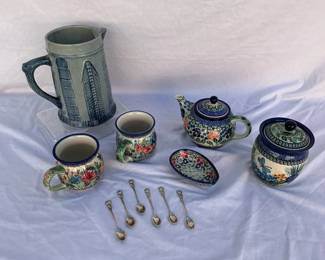 Floral Cermaic Kitchenware And More 