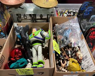Star Wars figures and other Toys