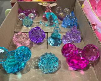 Disney glass figurines