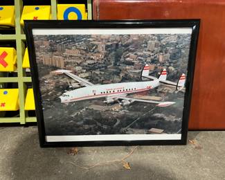 TWA Plane poster