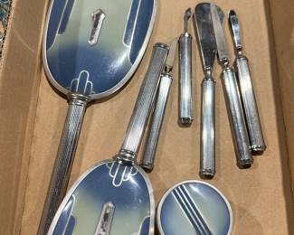 Art Deco Dresser Set