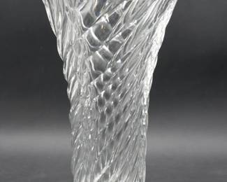 RCB Crystal Vase, 1980s
