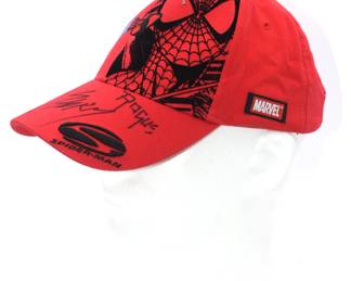 Marvel Spider-Man Universal Studios Baseball Cap, Autographed
