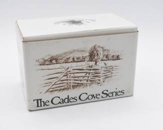 National Heritage Gallery, The Cades Cove Series, 'Smoke House at Cable Mill' Limited Edition Figurine
