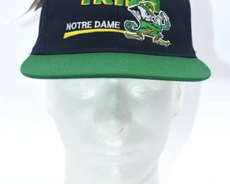 Vintage 90s Twins Enterprise Notre Dame Fighting Irish Snapback Cap
