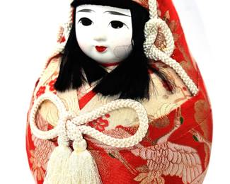 A Vintage Japanese Hime Daruma Doll
