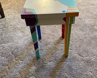 MaKenzie Childs style side table