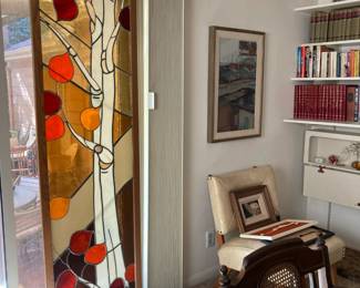 Stained glass "Aspen Tree"