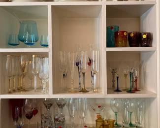 Coors Lido dishware, cocktail, wine and champaign glassware