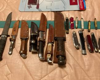 Knives of all sorts