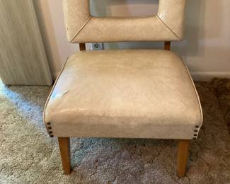 Mid Century Key Hole back chair