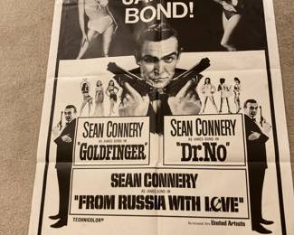 "Goldfinger" movie poster