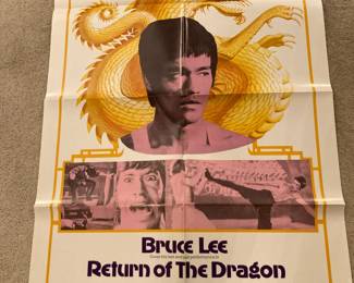 "Return of the Dragon" movie poster