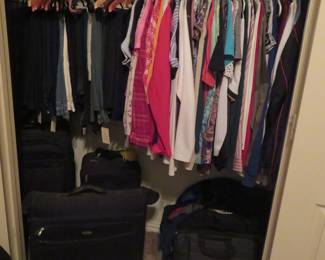 Women's clothing, luggage