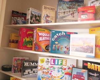 Board games, puzzles
