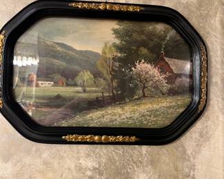 Framed Vintage Countryside