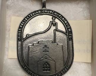 First Presbyterian Church, Plainview, TX pewter