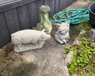 Concrete pigs