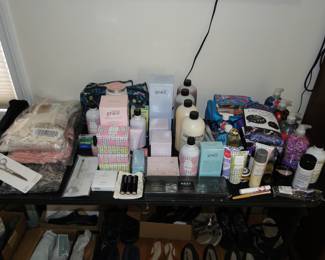 Toiletries, many Philosophy Products all new.