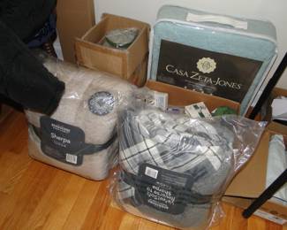 New Sherpa Blankets etc.