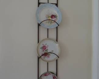 Vintage Plates with hanger