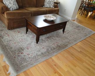 Coffee Table and Area Rug