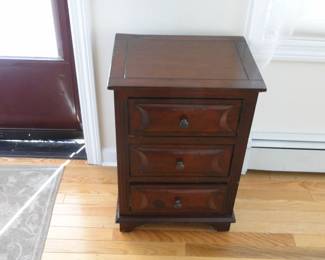 3 Drawer End Table
