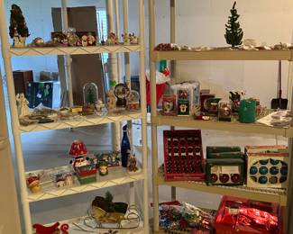 Vintage Christmas ornaments 