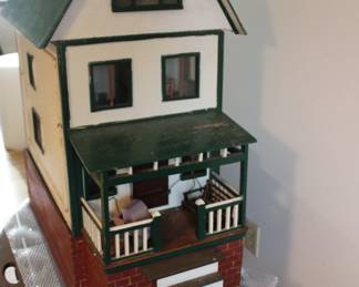 handmade vintage dollhouse