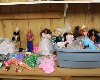 vintage Barbie Dolls and other vintage toys