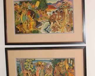 Hawaiian inspired artwork