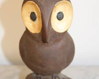 owl sculpture