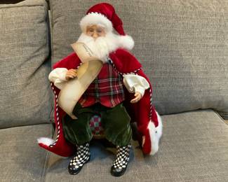 MacKenzie Childs Santa