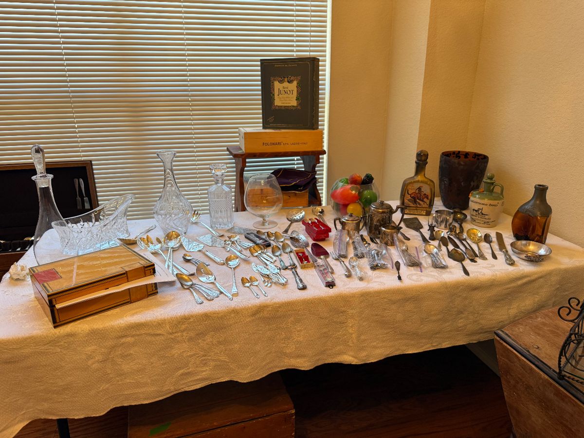 misc. silver and silver plated items