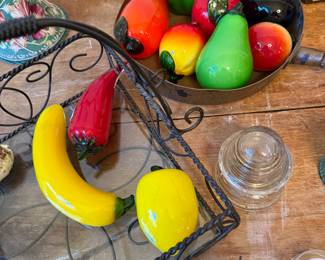 Glass Fruit & Vegetables