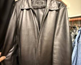 mens leather jacket