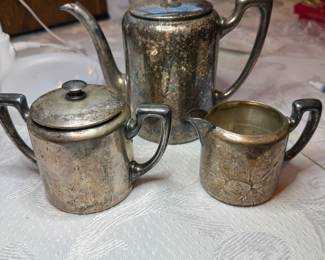 Silver-Plated Coffee/Tea Set