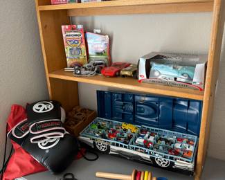 vintage match box cars and other toys