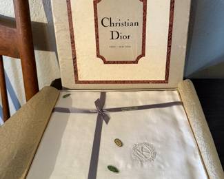 vintage Christian Dior handkerchief