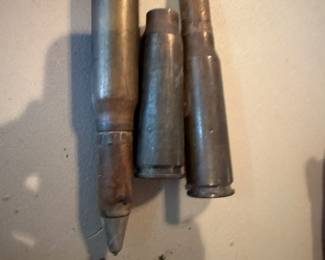 Vintage Artillery Shells
