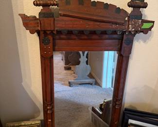 antique wall mirror